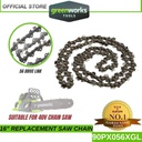 16" Replacement Saw Chain for Greenworks GD40CS40 Chain Saw 90PX056XGL