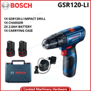 BOSCH 12V CORDLESS DRILL GSR120-LI-GEN 2