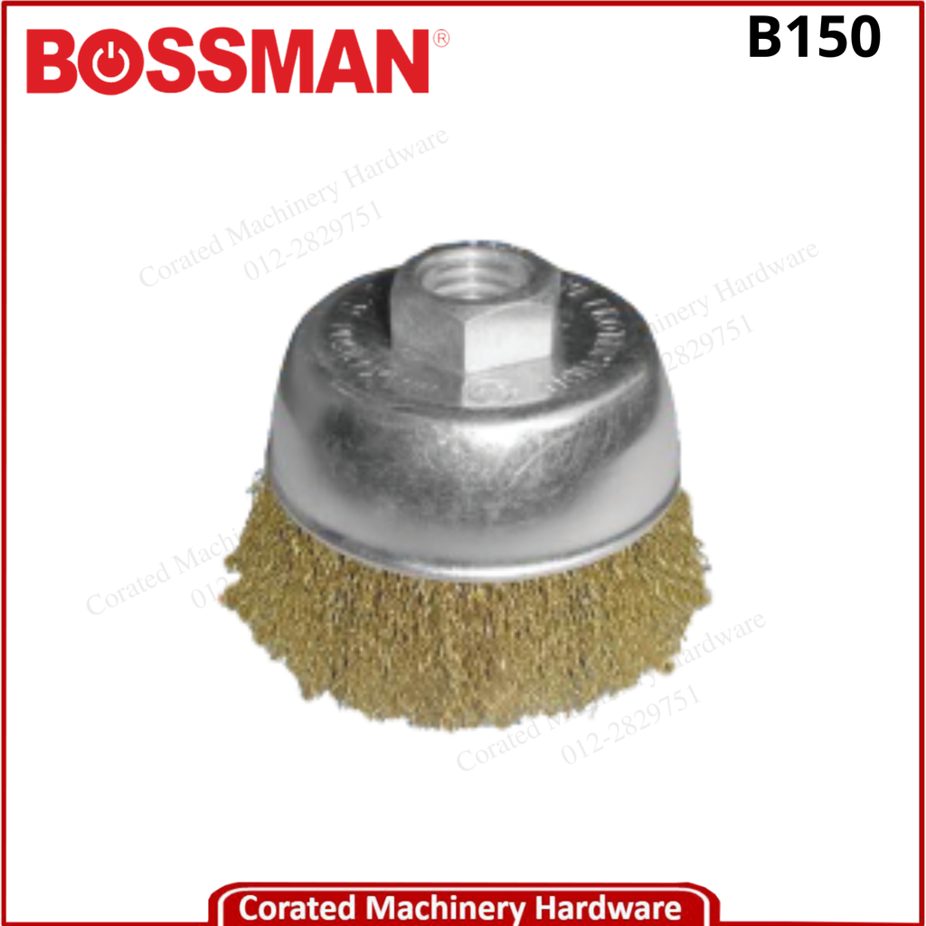 BOSSMAN B150 M10X1.5MM CUP BURSH