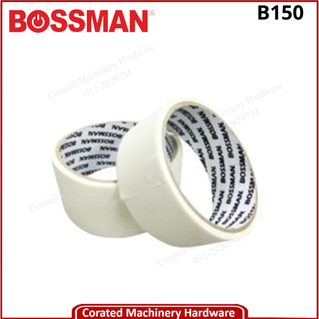 BOSSMAN BMT36 36MM X 9 YARD MASKING TAPE