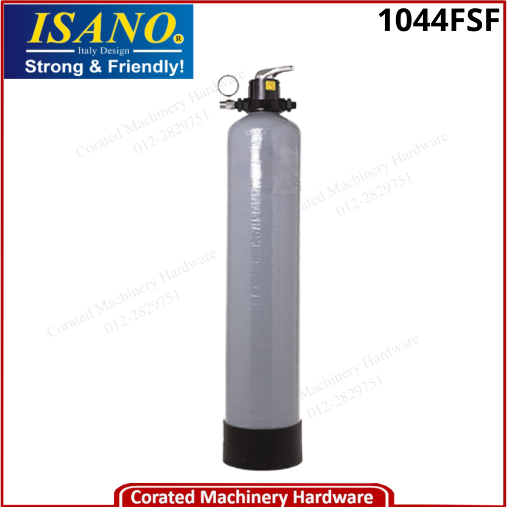 ISANO 1044FSF 10&quot; X 44&quot; FIBER BODY FIVE LAYER SAND FILTER