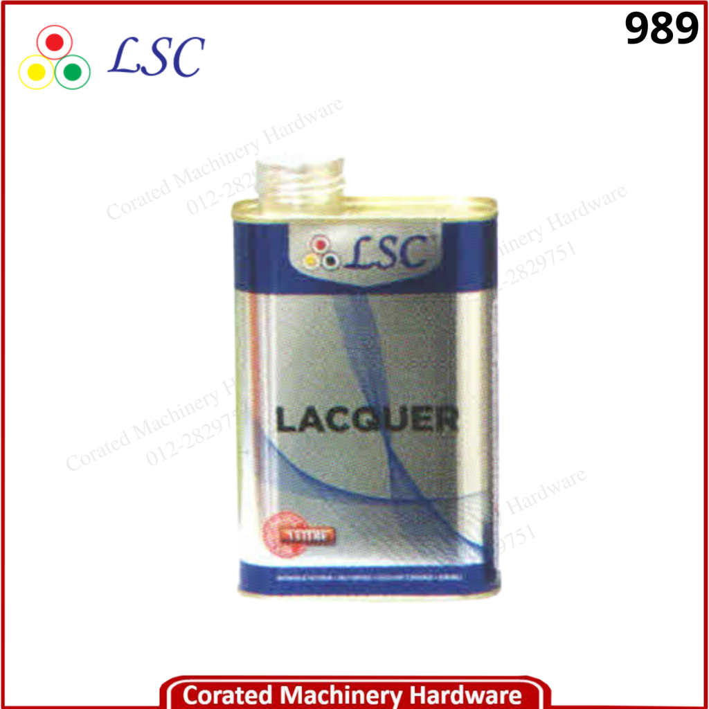 LSC 989 CLEAR COAT (U.V. 2YEARS)