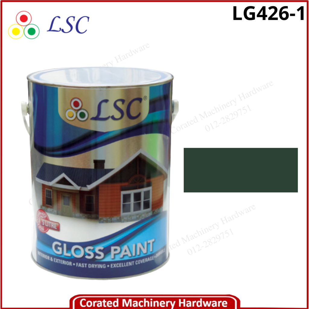 LSC LG426 BOTTLE GREEN GLOSS PAINT