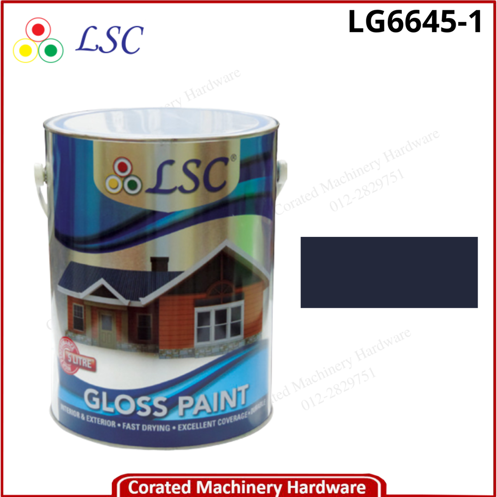 LSC LG6645 ULTRAMARINE BLUE GLOSS PAINT