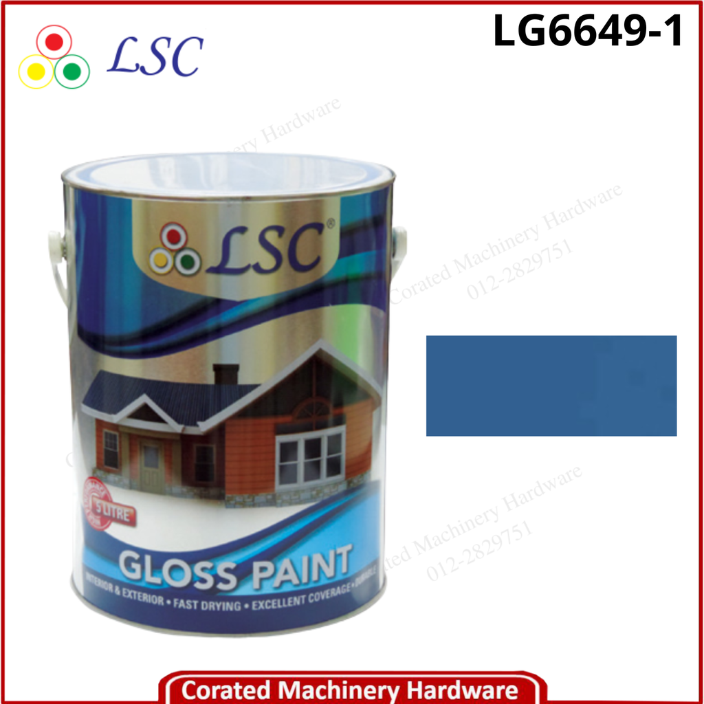 LSC LG6649 MARINE BLUE GLOSS PAINT