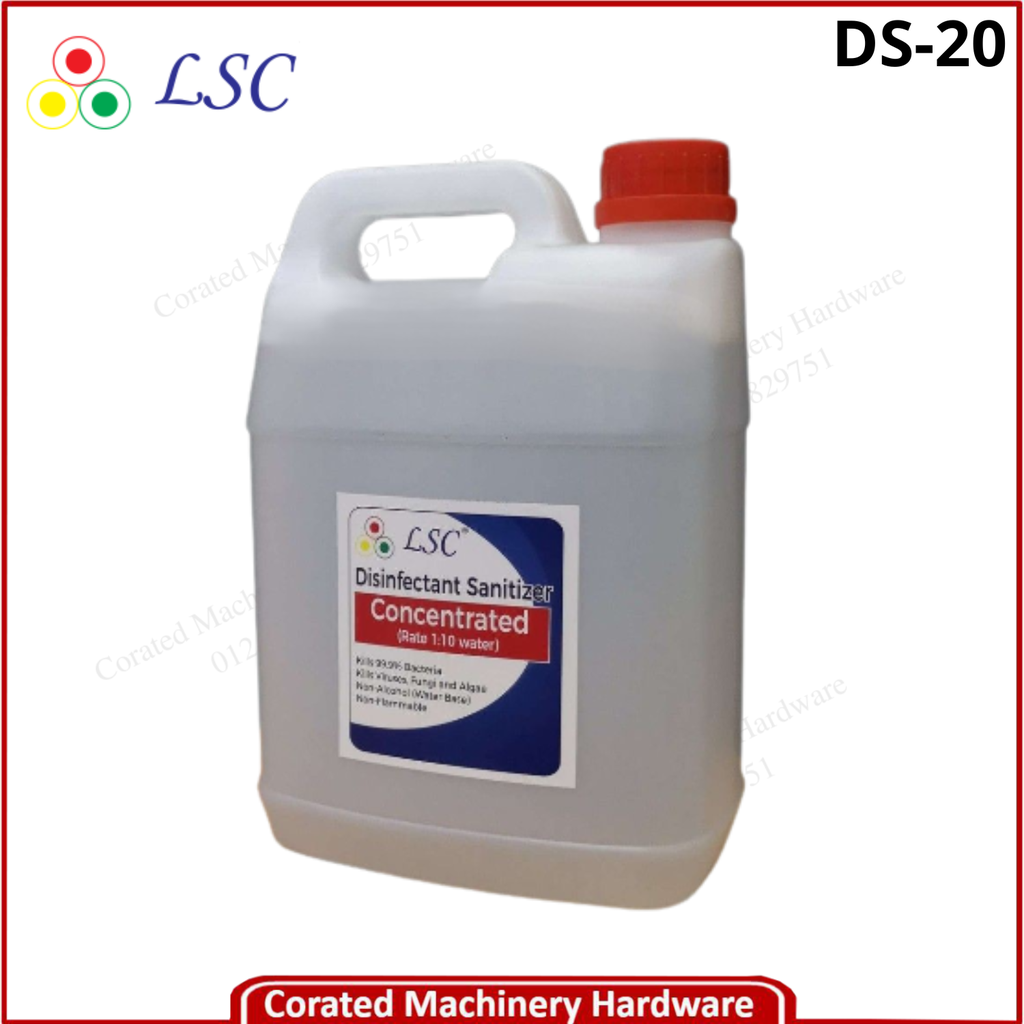 LSC 20 LITER CONCENTRATE DISINFECTANT SANITIZER 