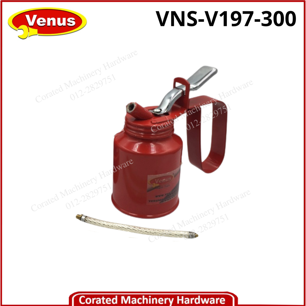 VENUS OIL CAN C/W FLEXIBLE SPOUT
