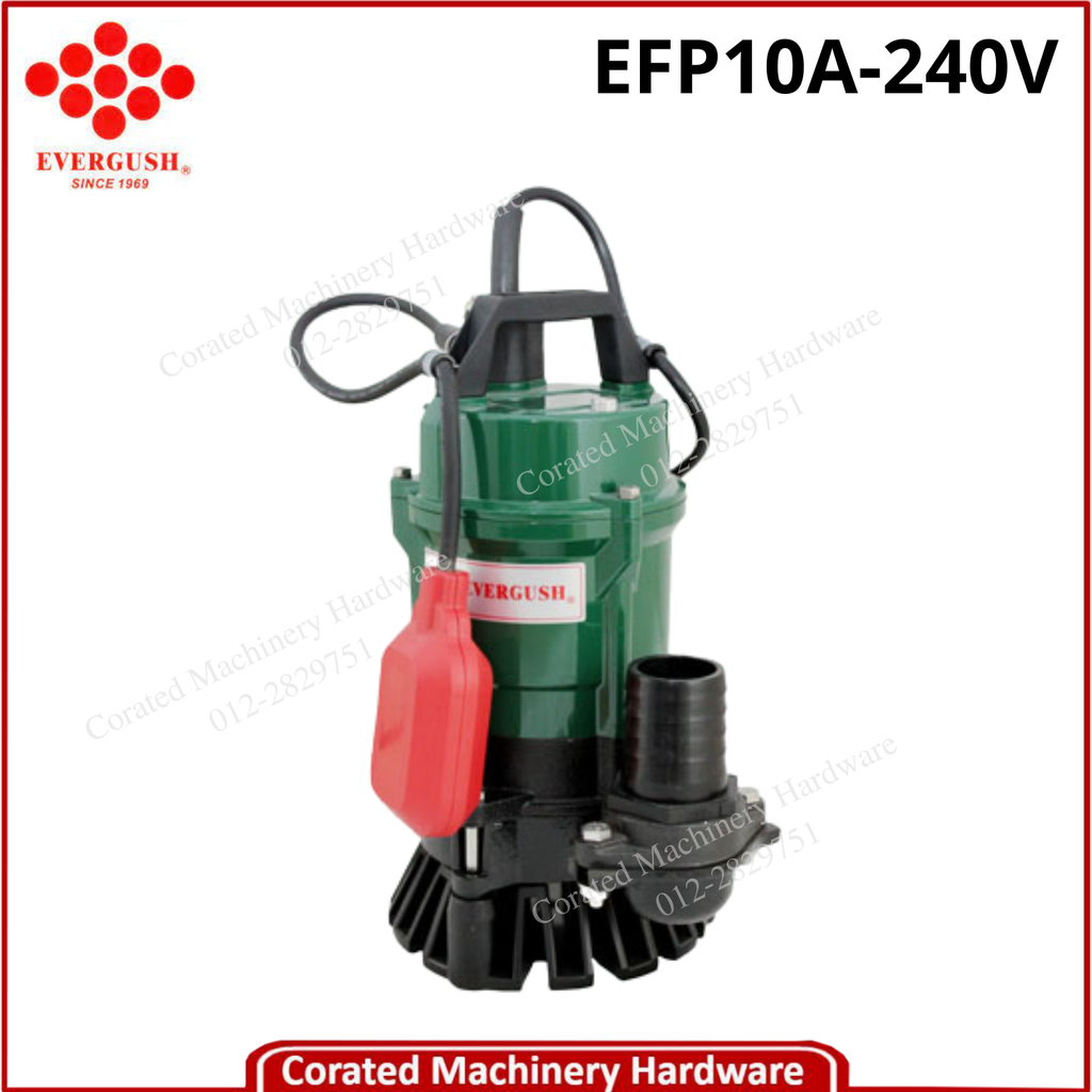 EVERGUSH SUBMERSIBLE DREDGING PUMP WITH FLOAT