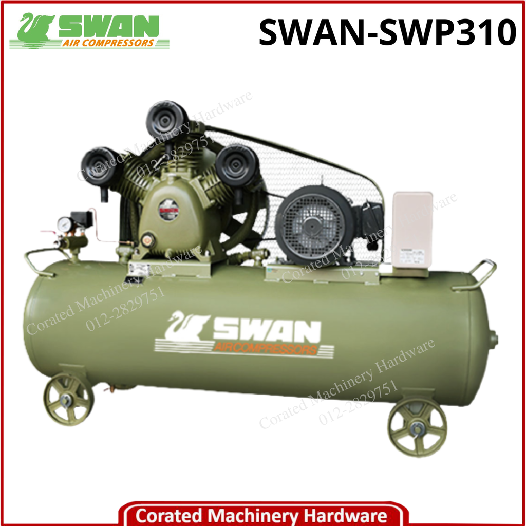 SWAN SWP AIR COMPRESSOR C/W TAIWAN MOTOR