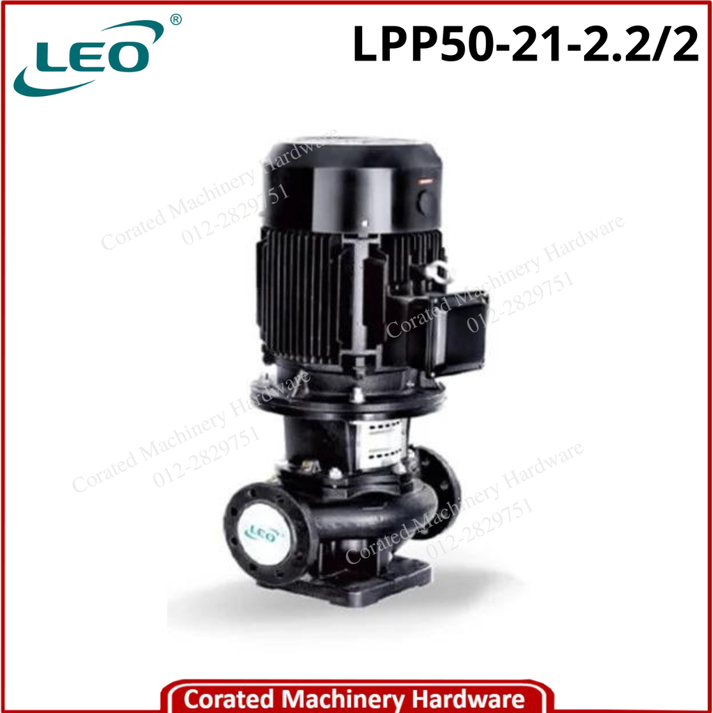 LEO LPP50-21-2.2/2 IN-LINE PUMP C/W MOTOR