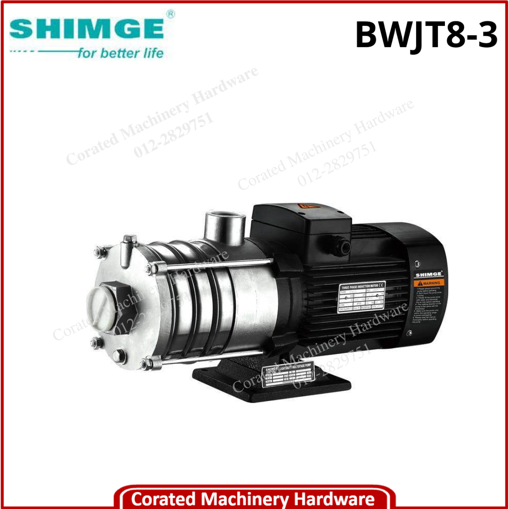 SHIMGE STAINLESS STEEL MULTISTAGE PUMP