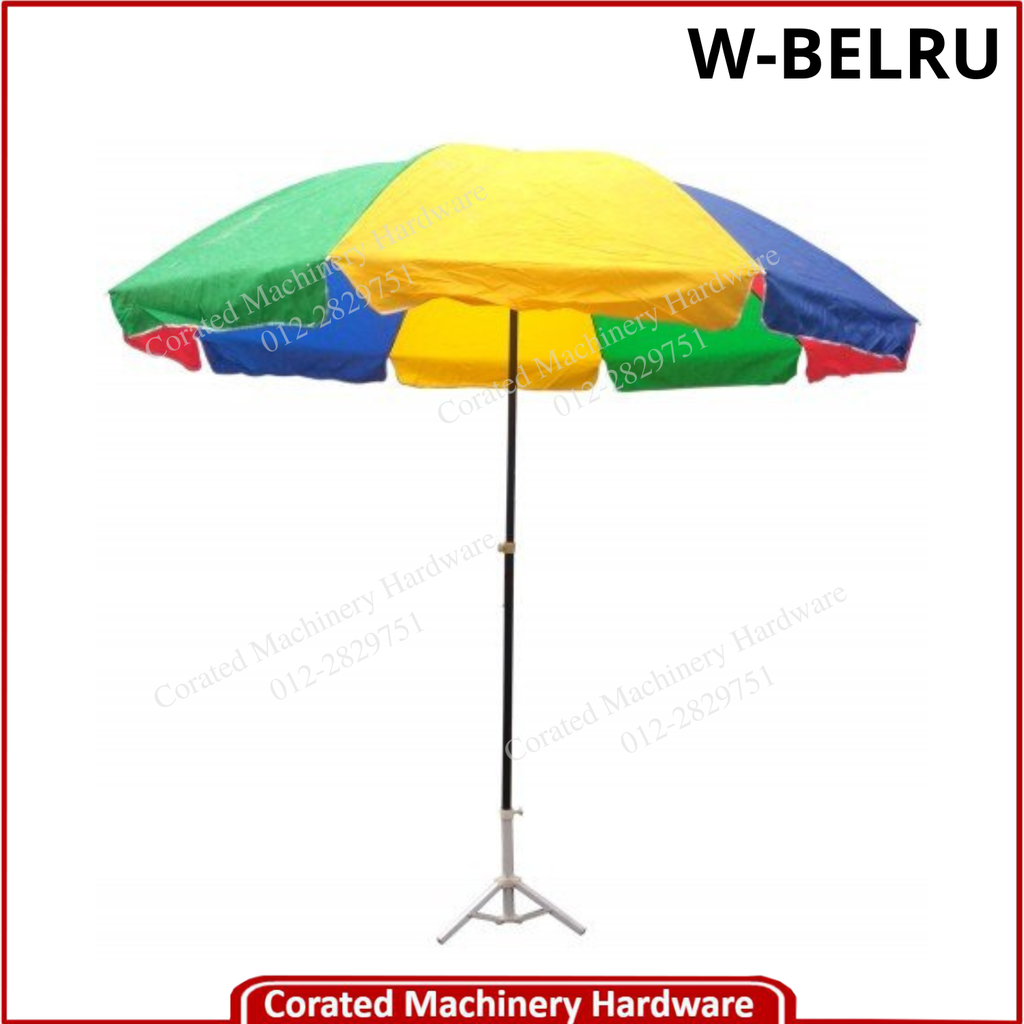 BELWAY UMBRELLA C/W STAND (SILVER, UV RESISTANCE)