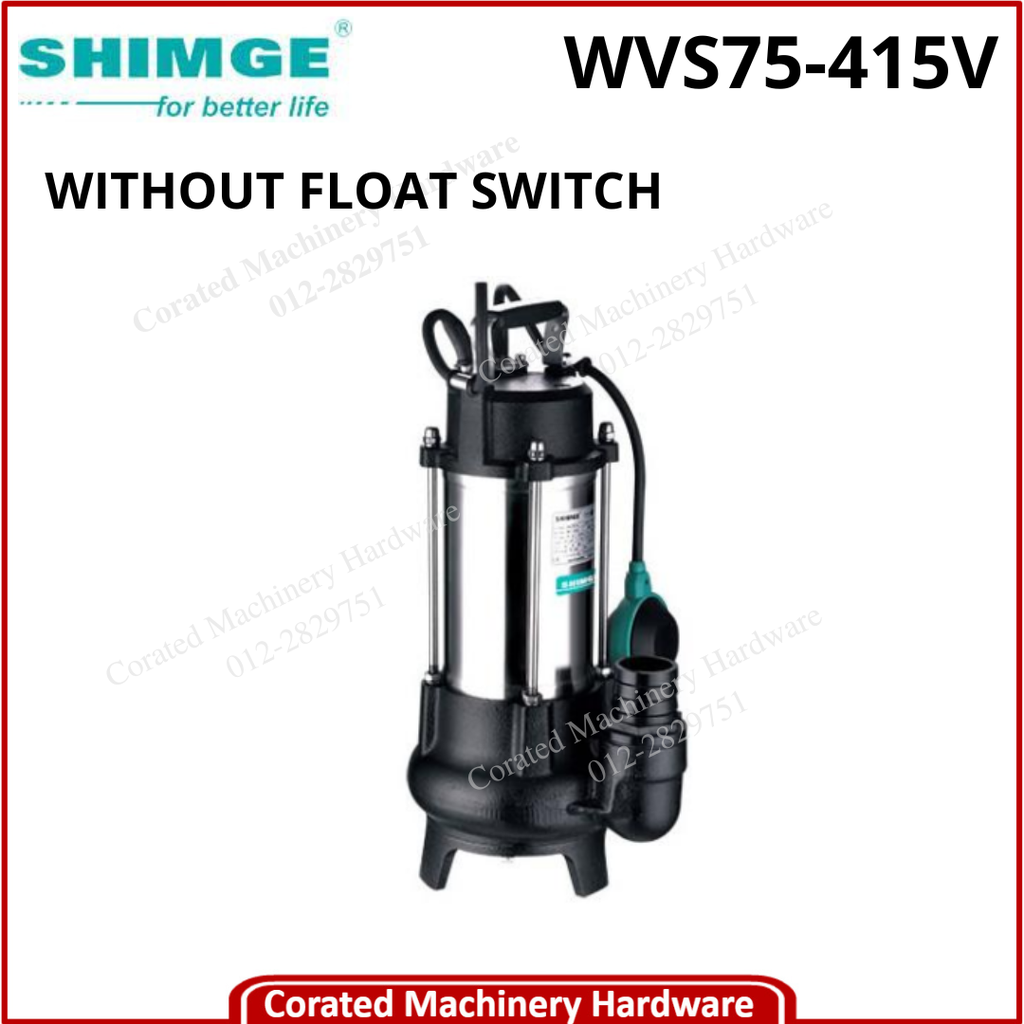 SHIMGE SUBMERSIBLE SEWAGE PUMP