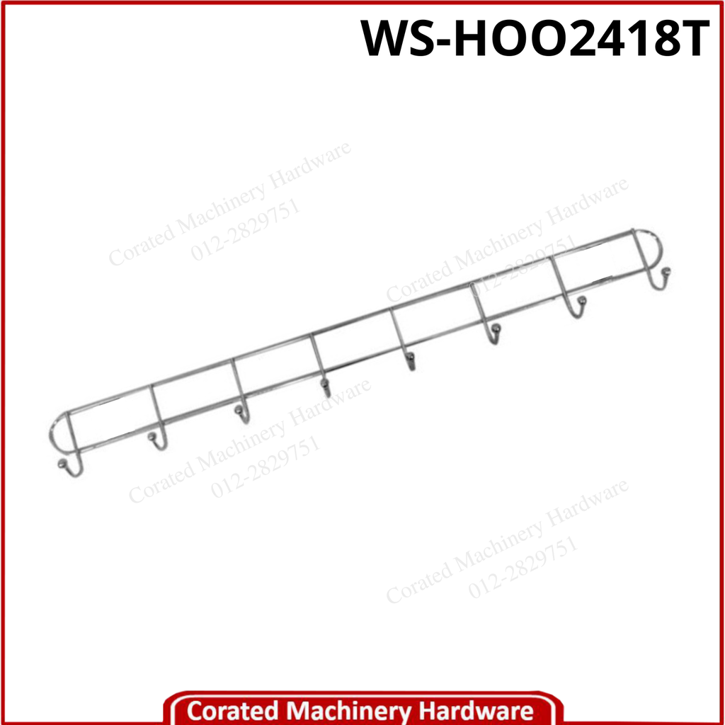 S-2418 CHROME 8 HOOK