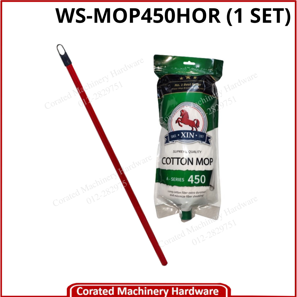 HORSE 450A MOP (1 SET) WHITE