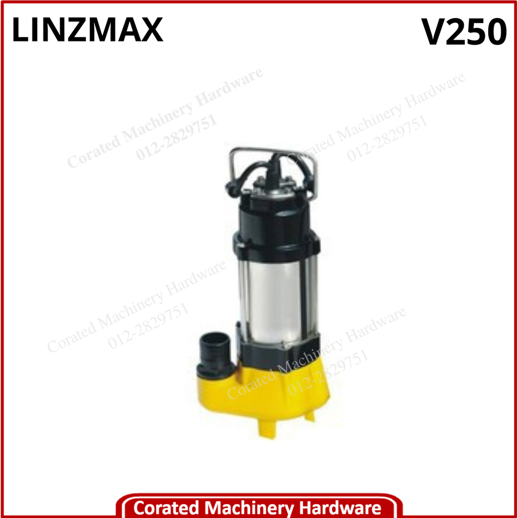 LINZMAX SUBMERSIBLE SEWAGE PUMP