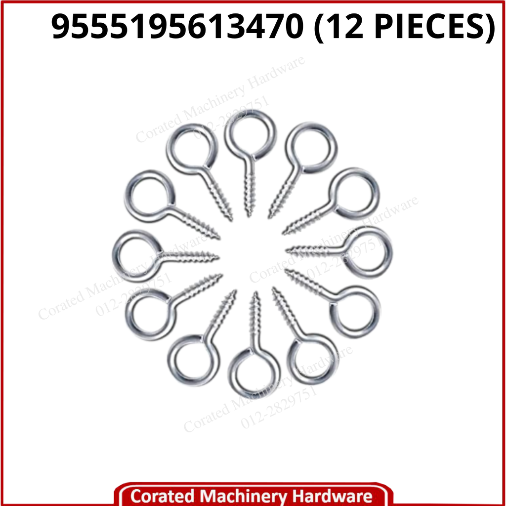 SCREW EYES (1 PACK / 12 PCS)