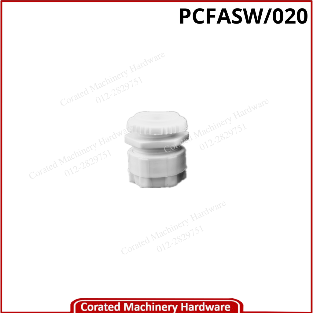 PVC-LINK CONDUIT FLEXIBLE ADAPTOR (SCREW) (WHITE)
