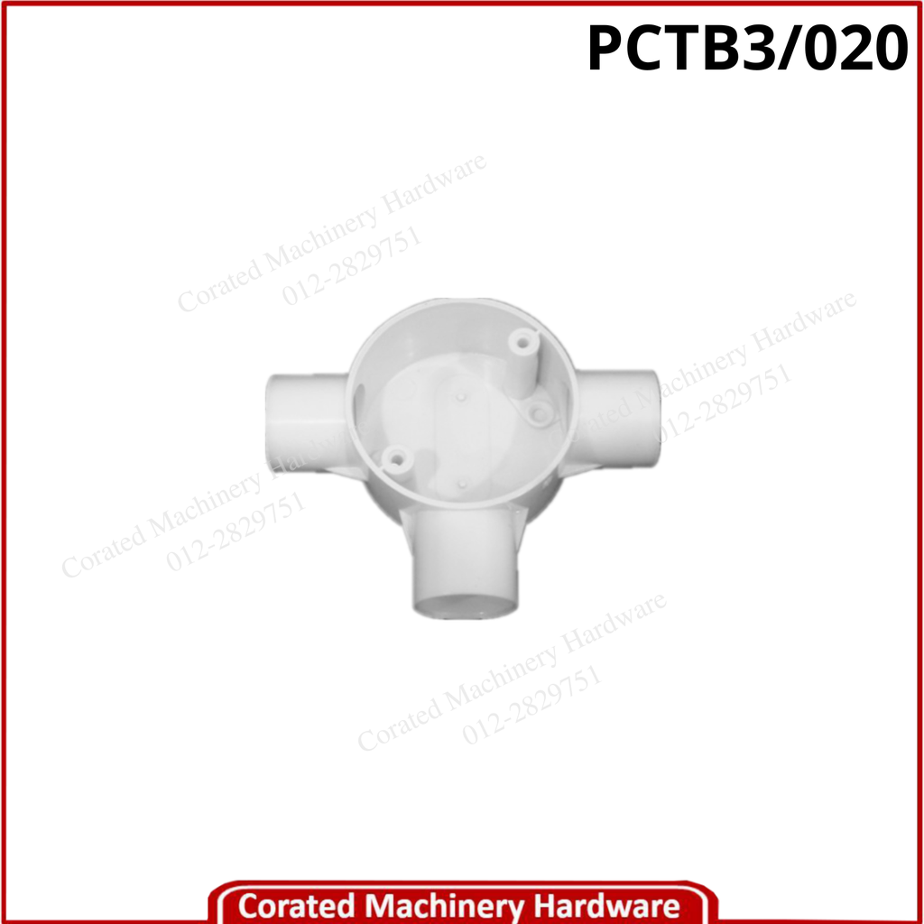 PVC CONDUIT TEE BOX (3 WAY)