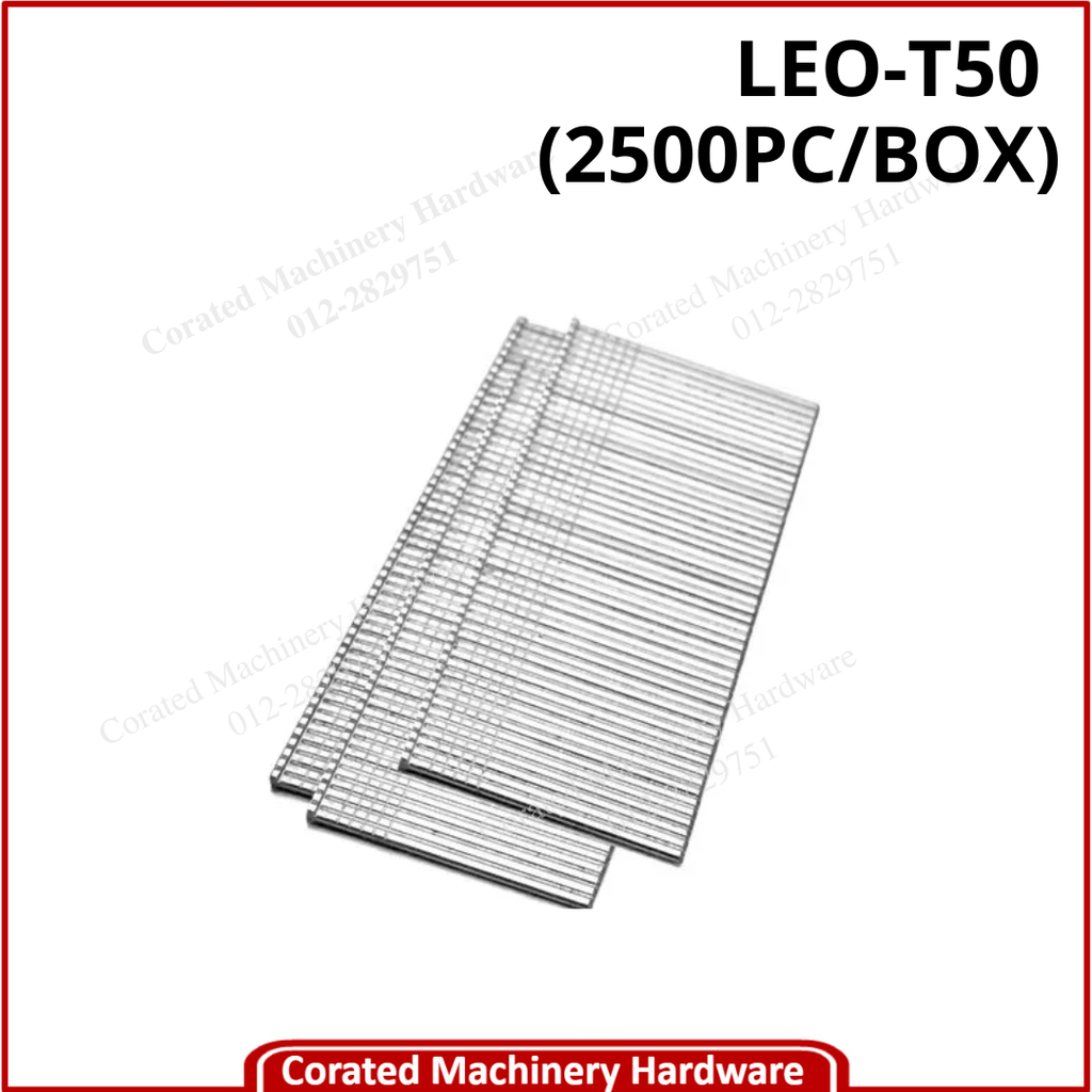 LEO AIR NAILS T-50 (2500PC/BOX)