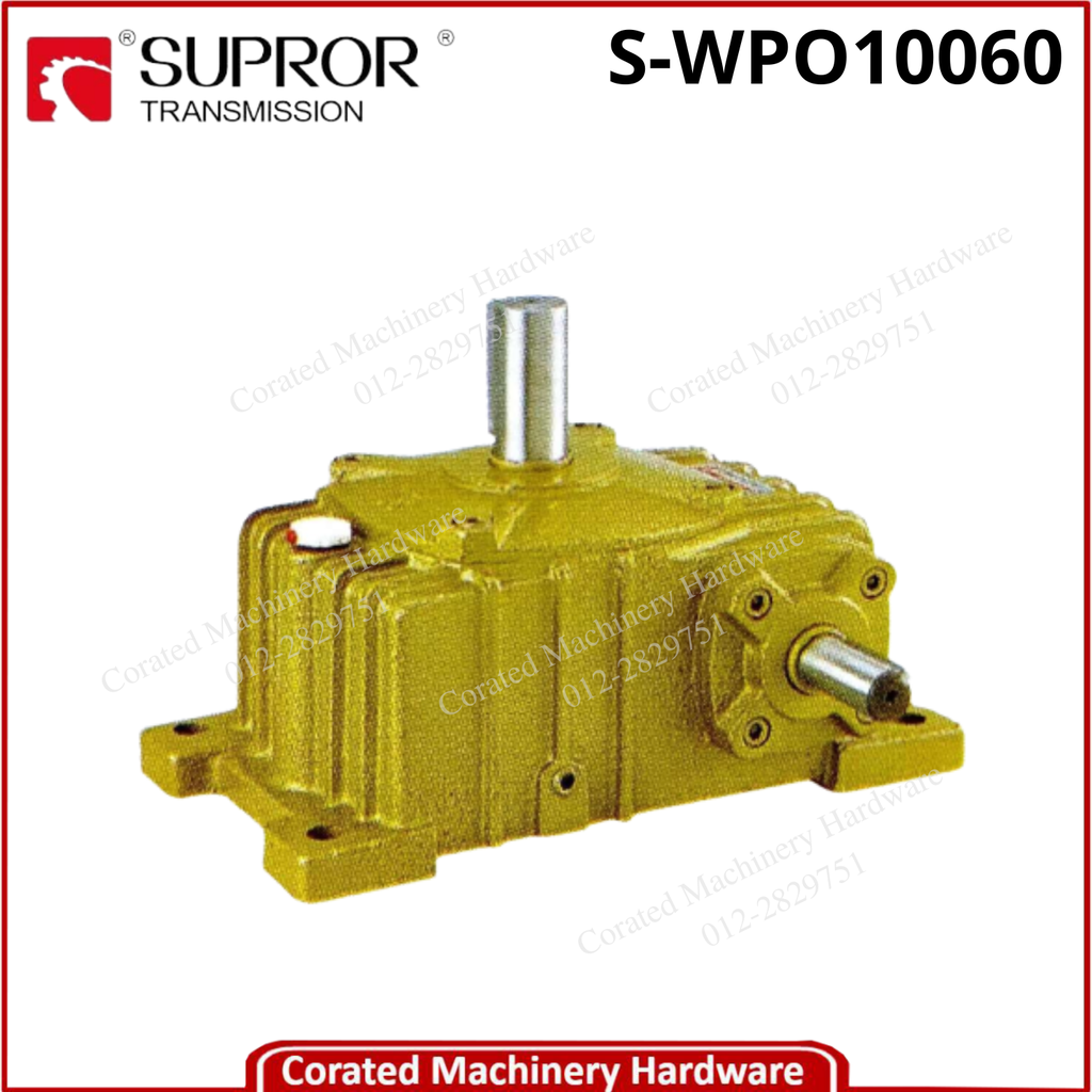 SUPROR WORM GEAR REDUCER WP SERIES [WPO]