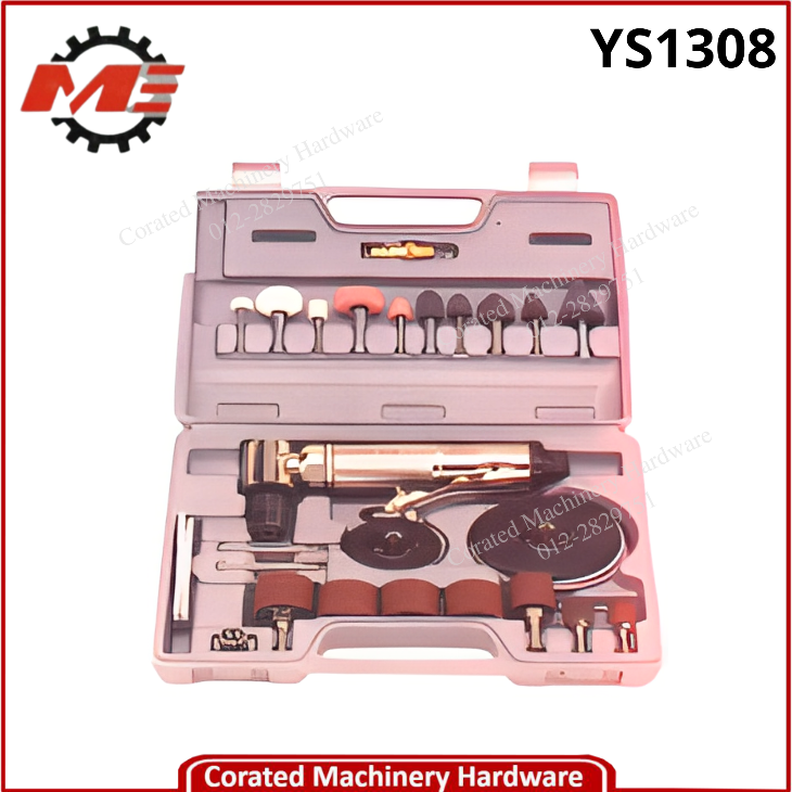 ME YS1308 48PCS 1/4&quot; ANGLE GRINDER KIT