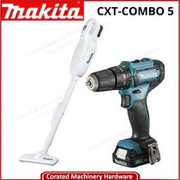 [CXT-COMBO 5] MAKITA CXT-COMBO 5  CL106FDWYW CORDLESS VACUUM CLEANER+HP333DZ CORDLESS HAMMER DRIVER DRLL