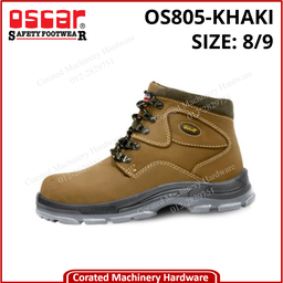 OSCAR  LACE UP MID-CUT BOOT OS805-KHAKI