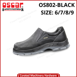 OSCAR SLIP ON LOW CUT SHOE OS802-BLACK