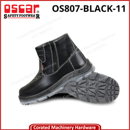 [OS807--BLACK-11] OSCAR MID-CUT BOOT OS807 BLACK-11