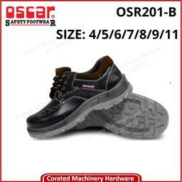 OSCAR SUPERTEC R 201 BLACK SAFETY SHOE