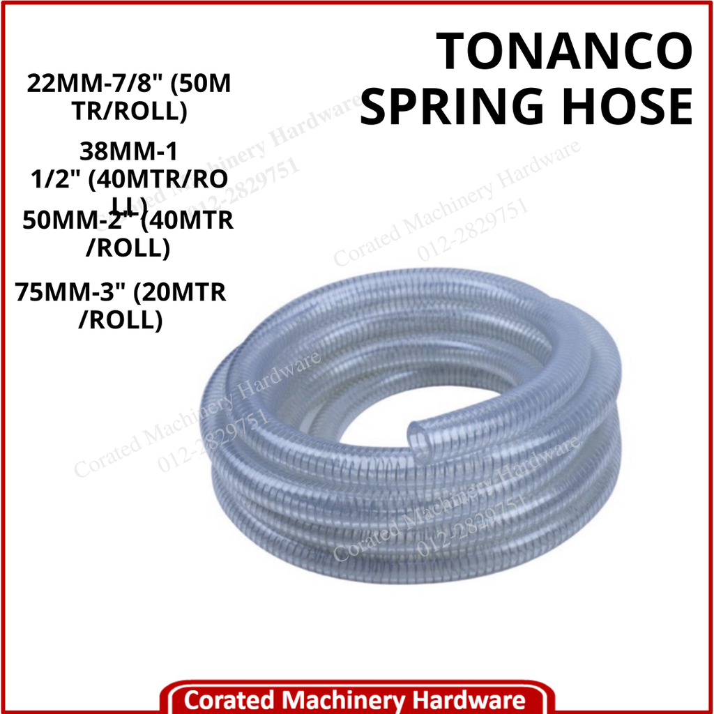 TONANCO SPRING HOSE | Corated Enterprise