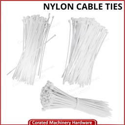 SOBAR NYLON CABLE TIES (WHITE)