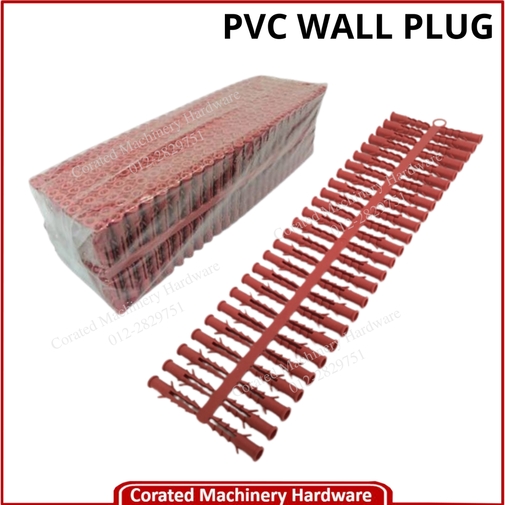 SOBAR WING PP WALL PLUG 6.3MM X 32MM | Corated Enterprise
